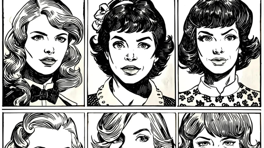 Retro Comic Heroes Pages