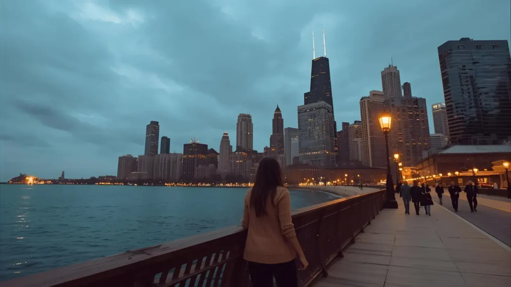 Romantic Chicago Captions for Instagram