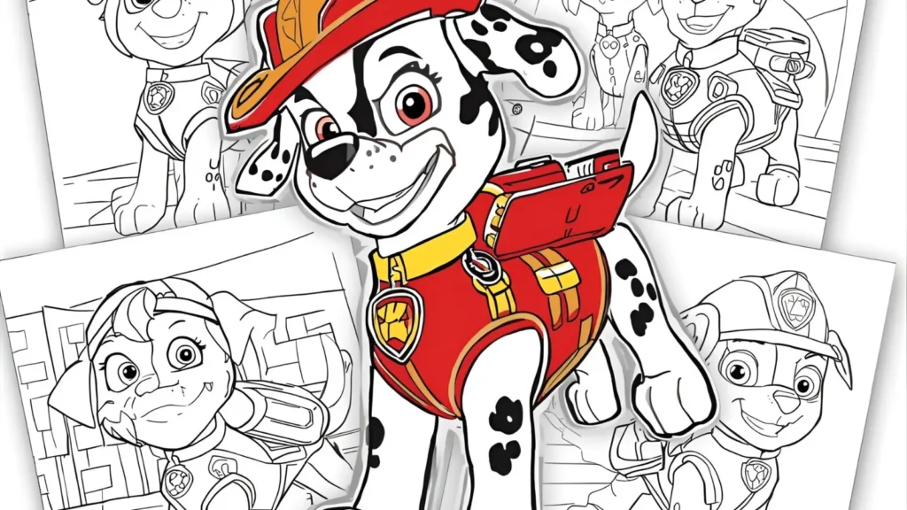 Ryder Coloring Pages