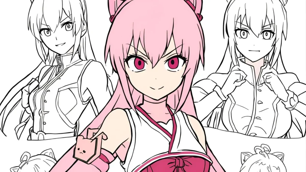 Sakura Haruno Coloring Pages
