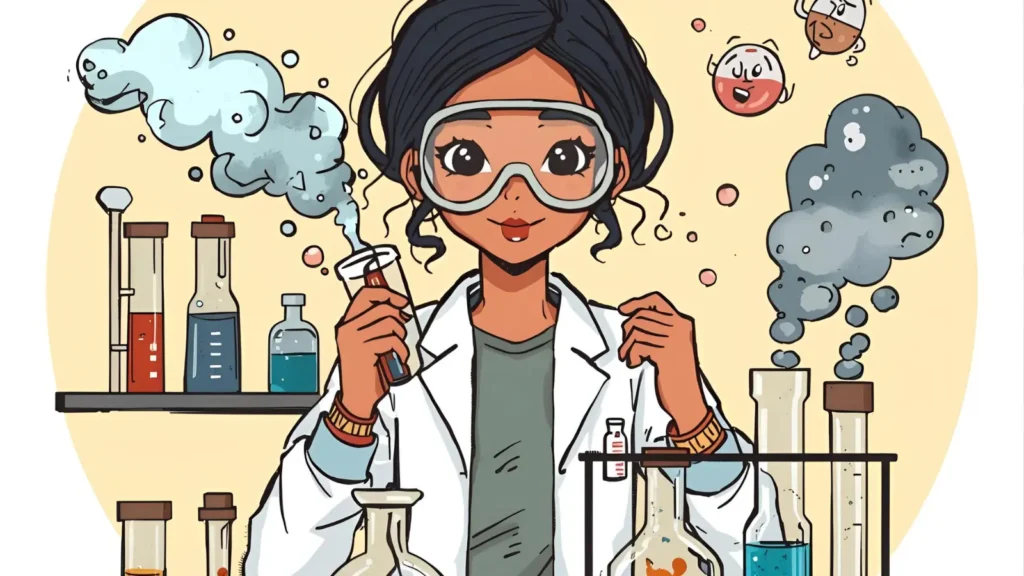 Science Lab Coloring Pages