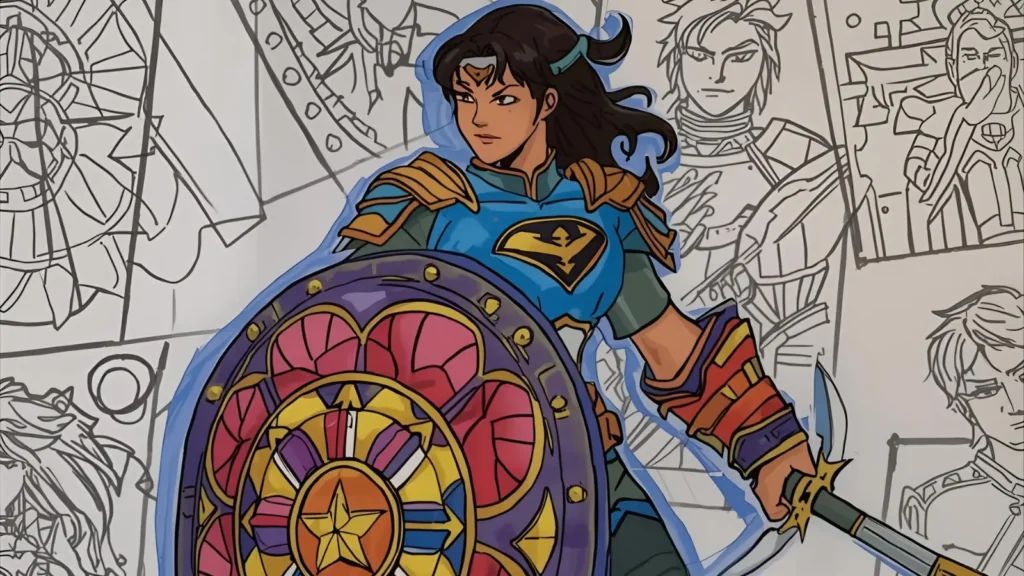 Shield-Wielding Hero Pages