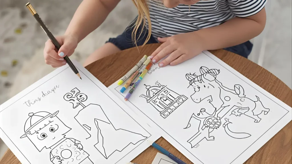 Simple Paw Patrol Coloring Pages for Toddlers