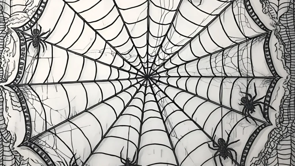 Spider Web & Creepy Crawly Pages