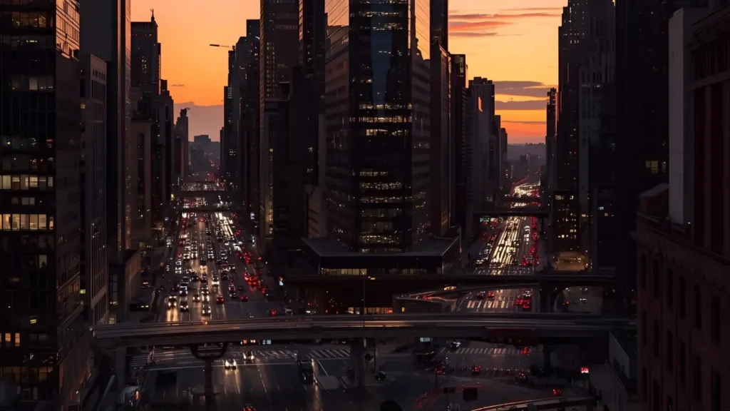 Sunset & Skyline Instagram Captions New York