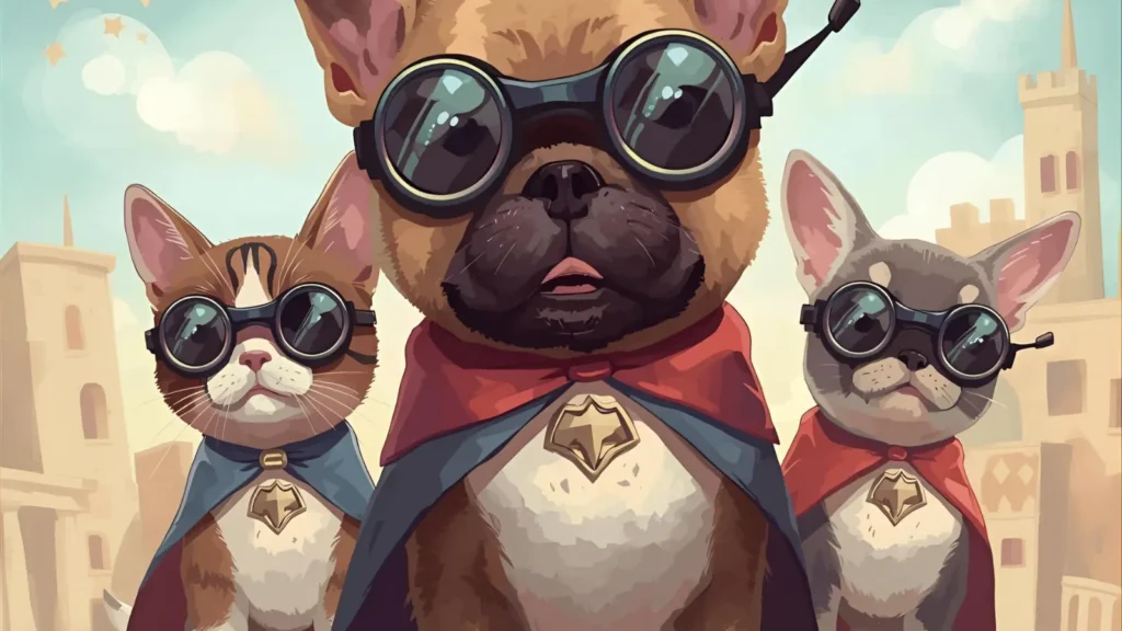 Super Pets Coloring Pages