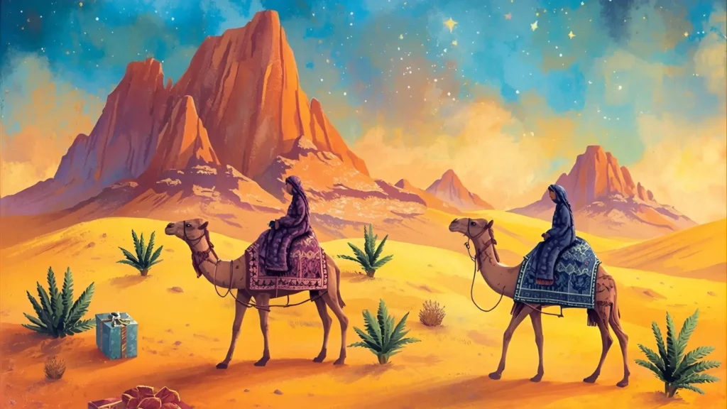 The Wise Men Coloring Pages