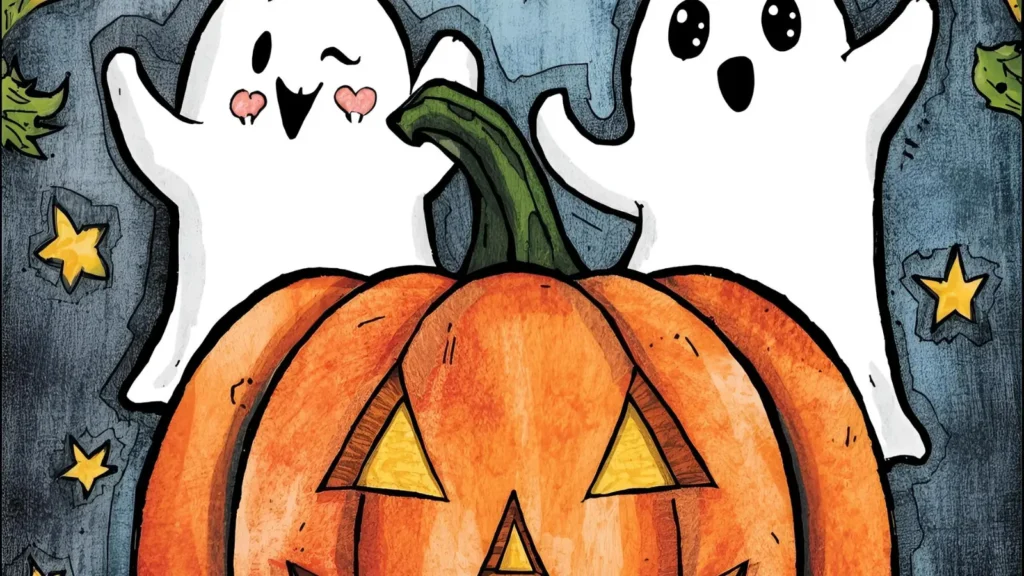 Trick-or-Treat Coloring Pages