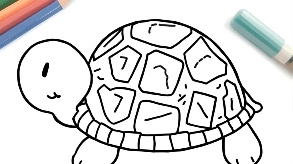 Turtle Squishmallows Coloring Pages