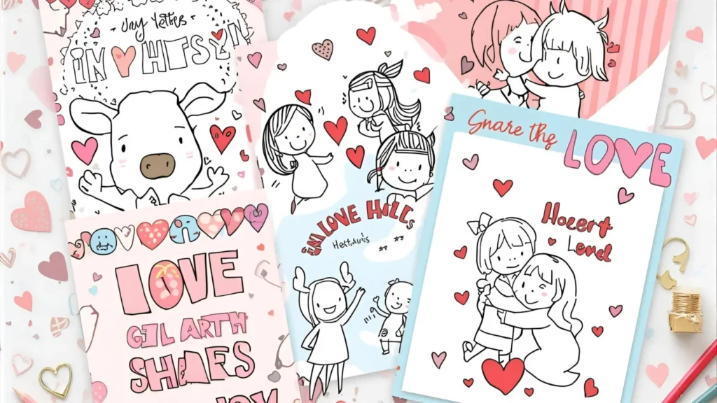 Valentine Squishmallows Coloring Pages