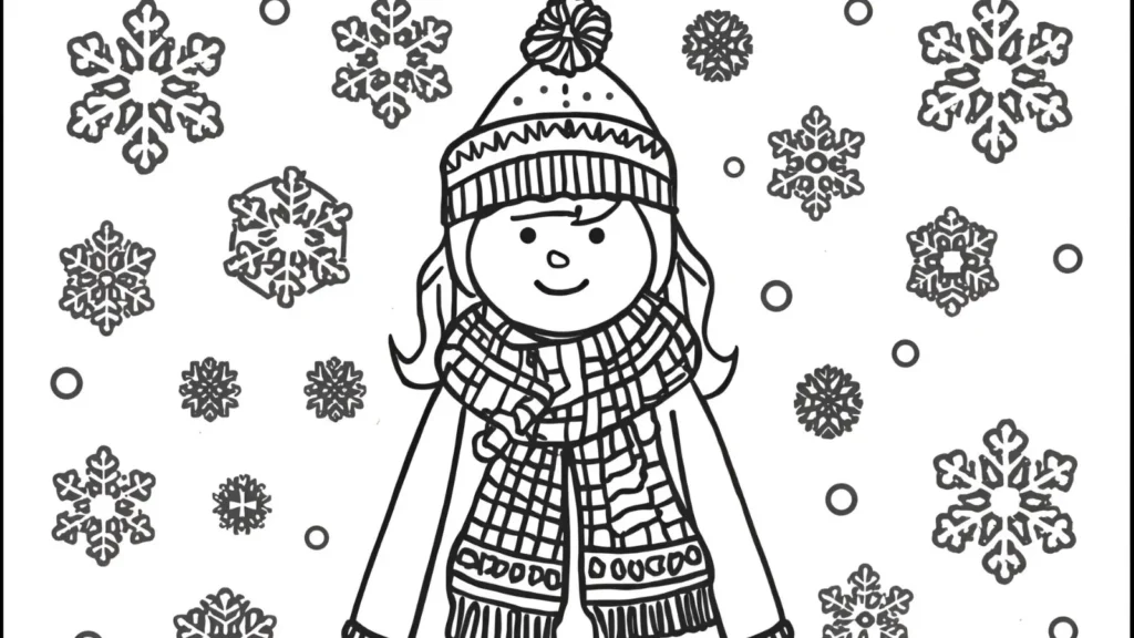 Winter Squishmallows Coloring Pages