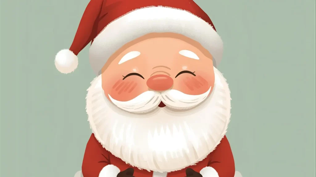 Baby Santa Coloring Pages