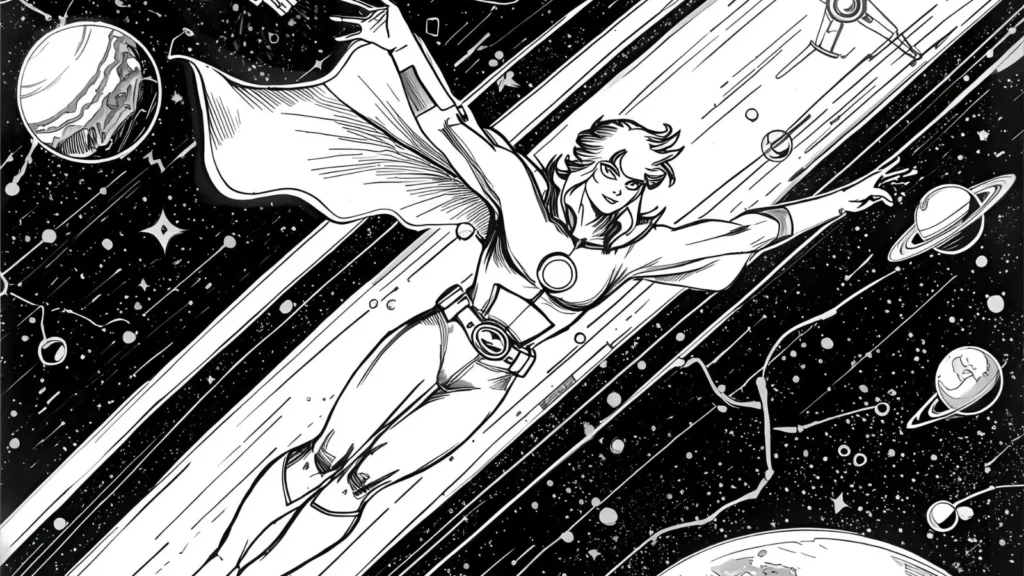 Space Superhero Pages 🚀