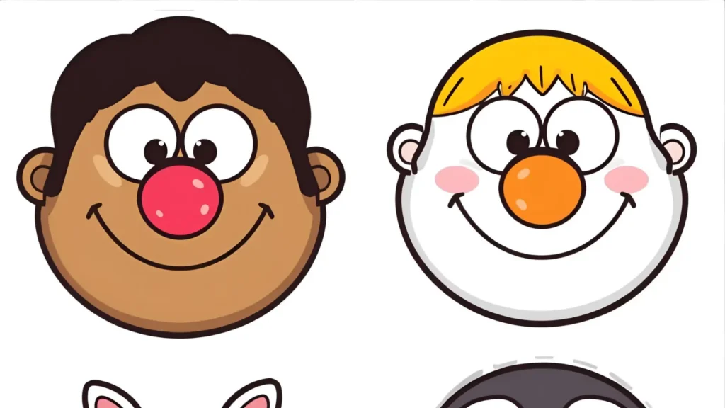 Cute Cartoon Crab Pages