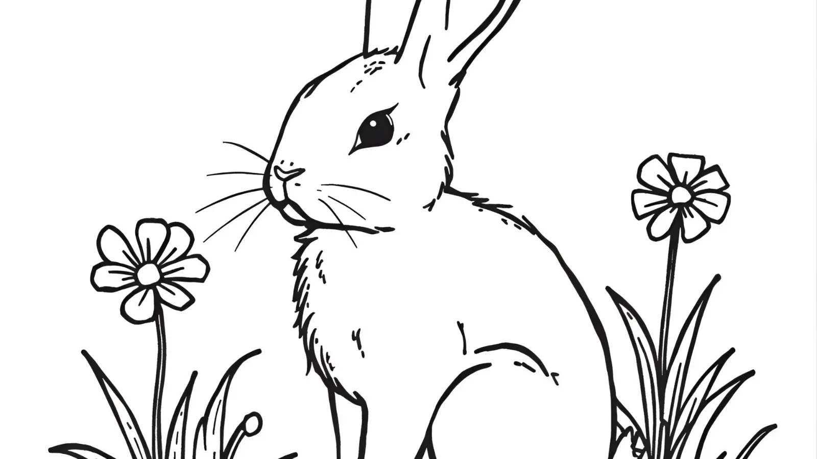rabbit coloring pages
