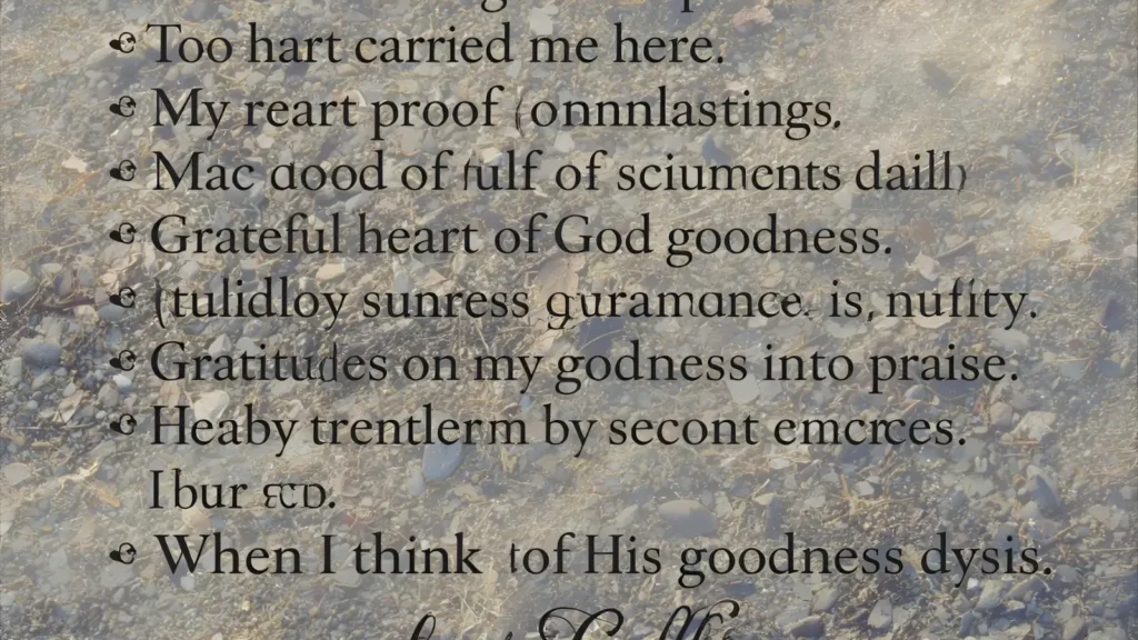 Blessed Life — Christian Captions About Gratitude & Grace