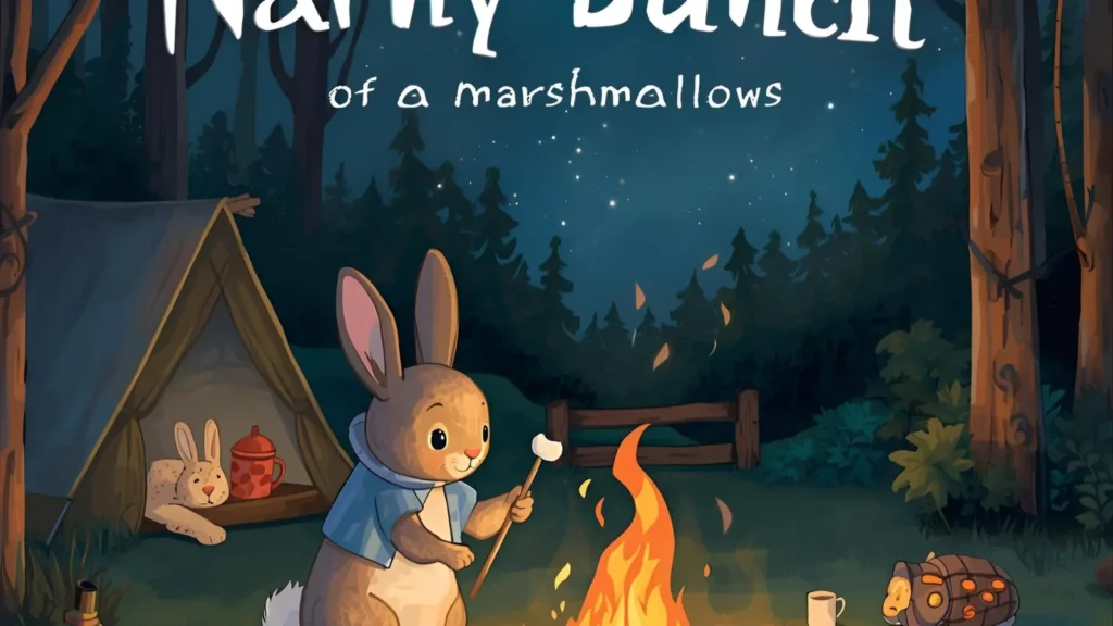 Camping Easter Bunny Pages