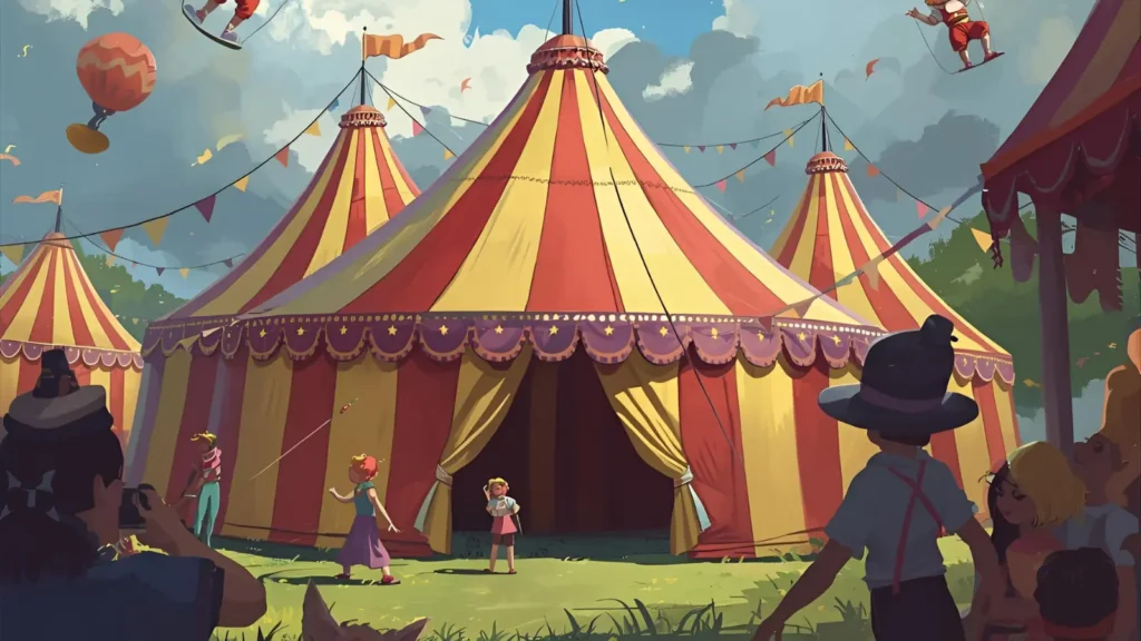 Circus Fun Coloring Pages