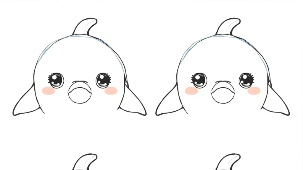 Cute Baby Dolphin Faces