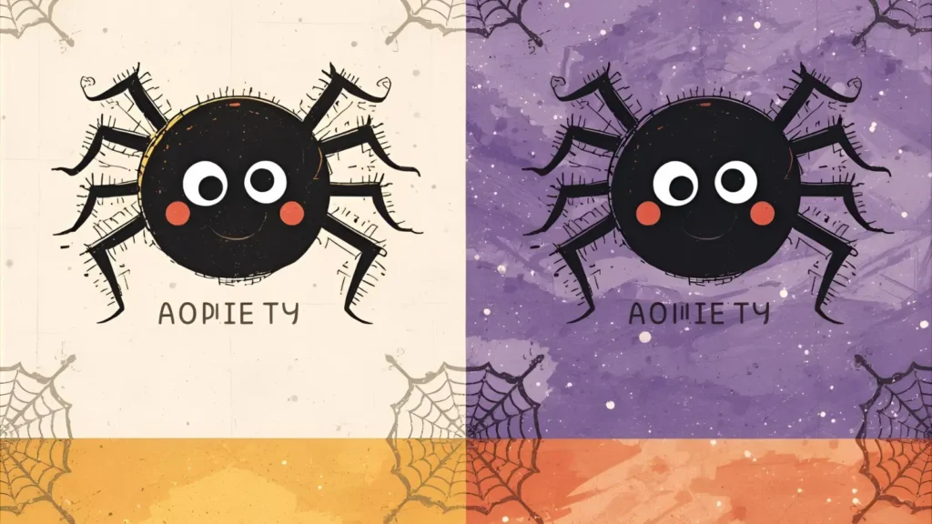 Cute Spider Coloring Pages