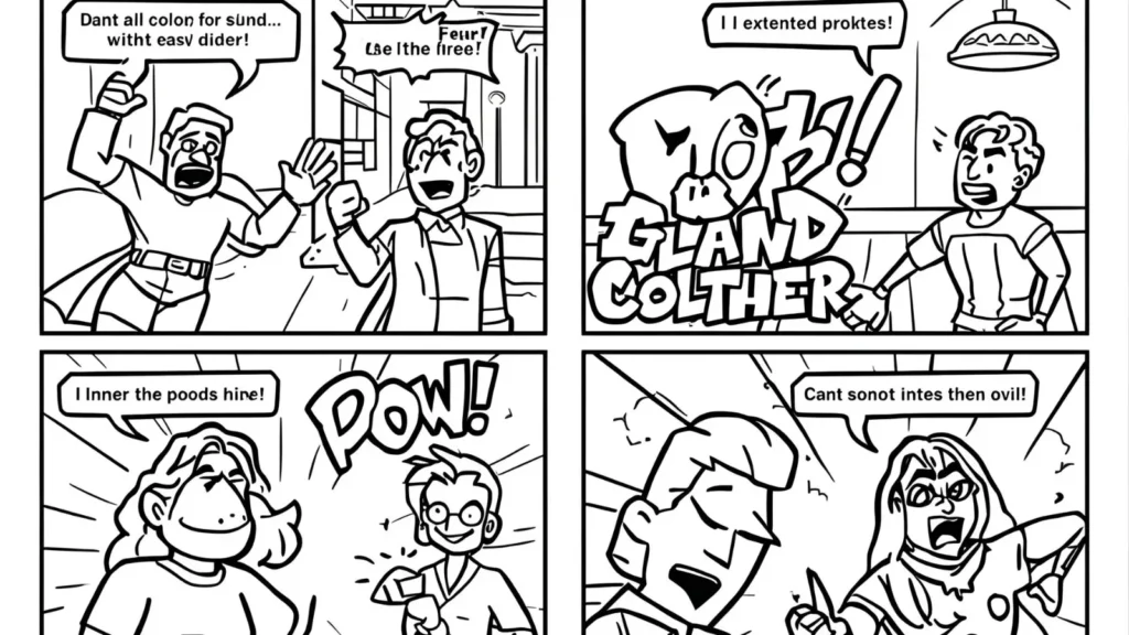 Dogman Comic Panel Pages