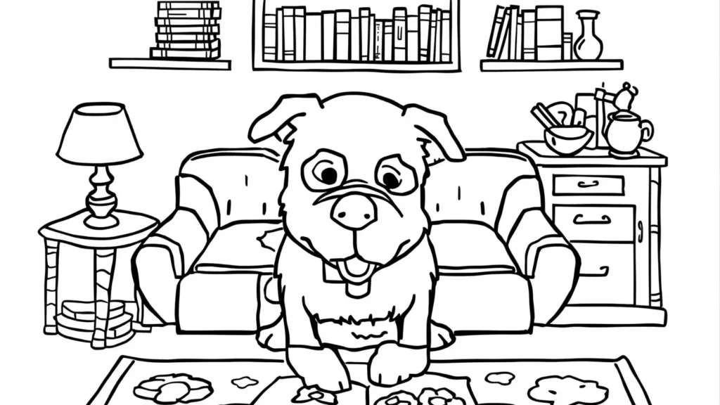 Dogman Reading Books Pages