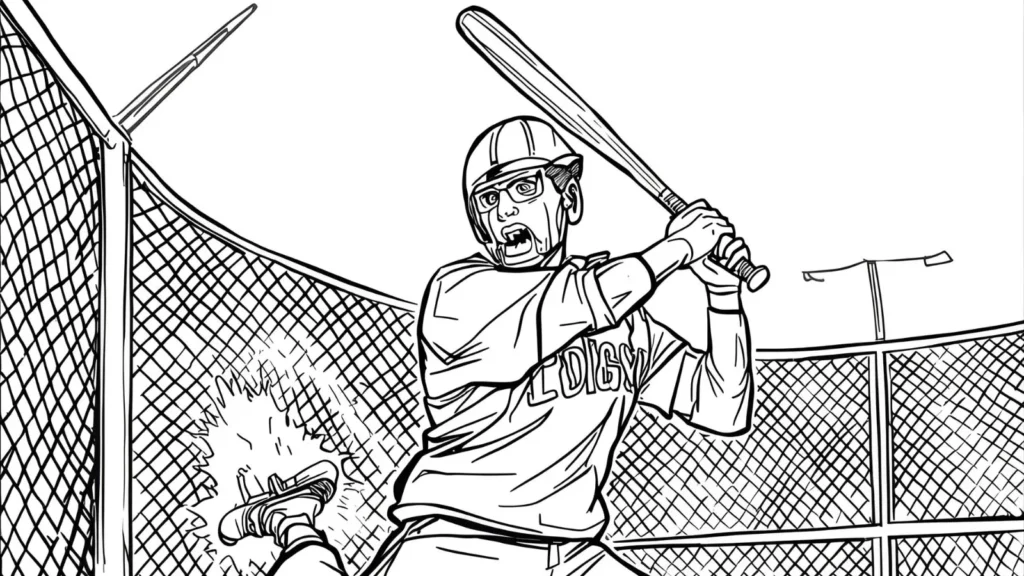 Dogman Sports Coloring Pages