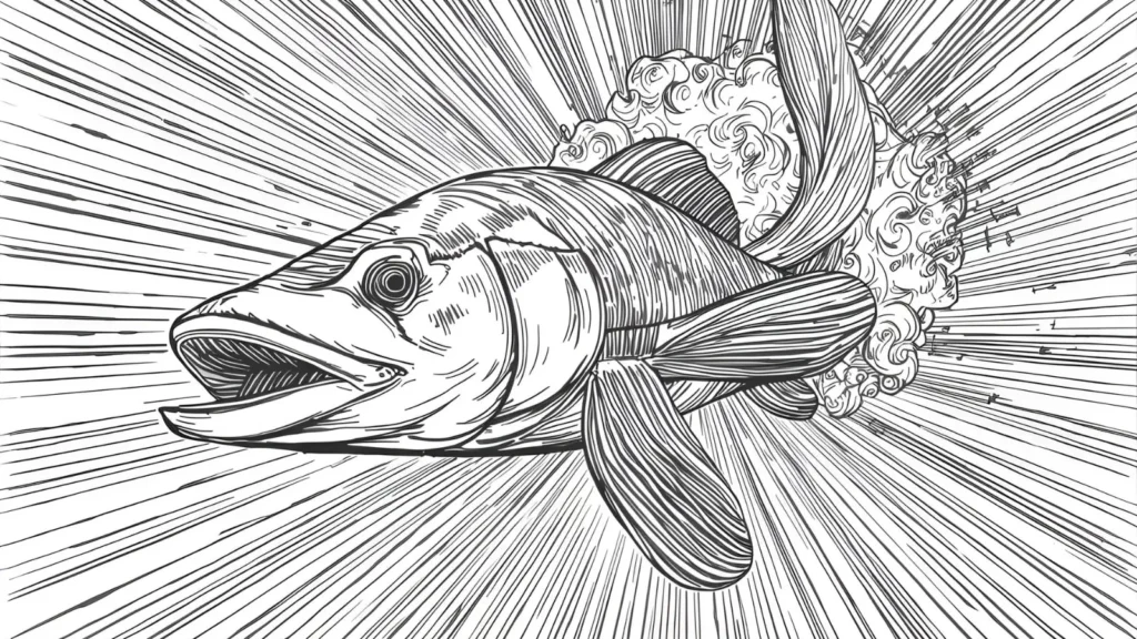 Dolphin Racing Through Waves