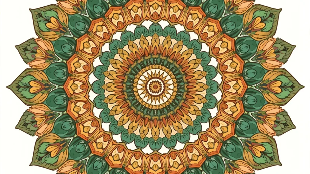 Earth Day Mandala Coloring Pages