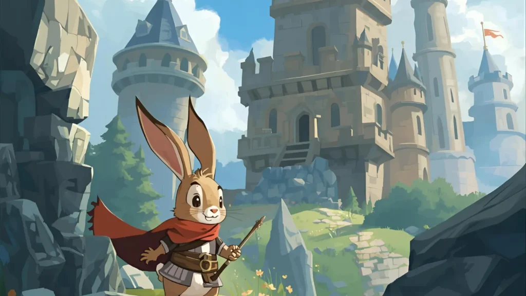 Easter Bunny Castle Pages