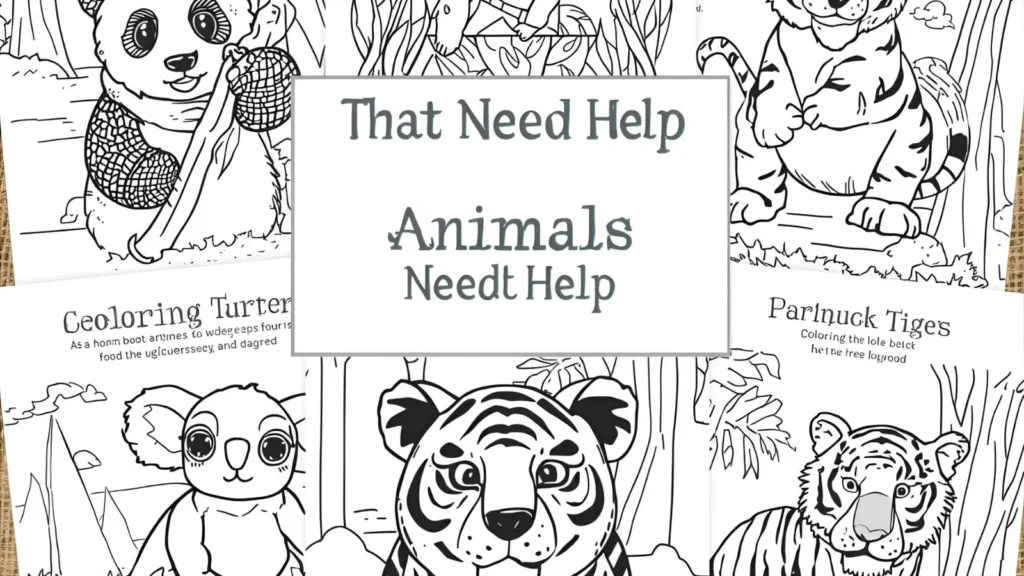 Endangered Animals Coloring Pages