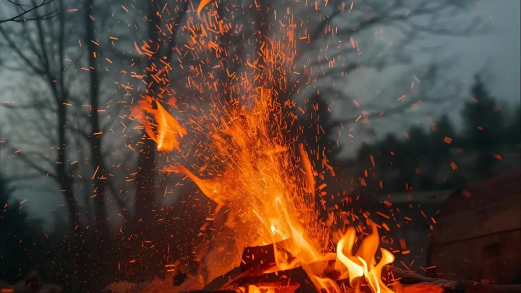 Fire Captions for Couples