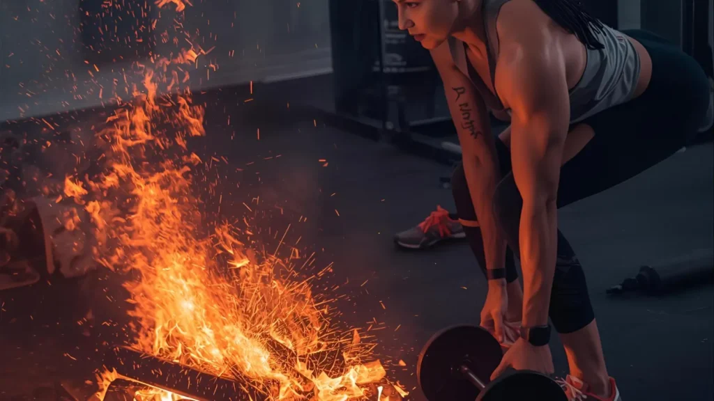 Fire Captions for Fitness & Gym Posts