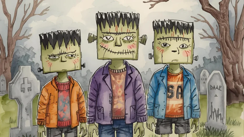 Frankenstein Coloring Pages