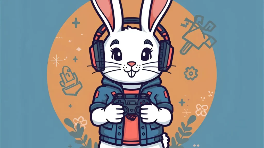 Gaming Easter Bunny Pages