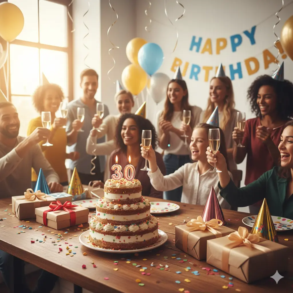 Family-Themed 30th Birthday Instagram Captions