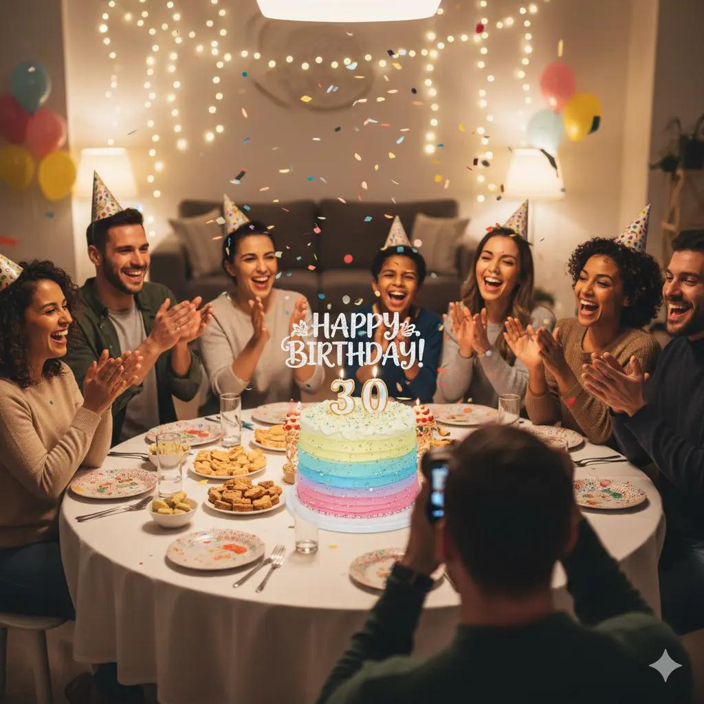 Romantic 30th Birthday Instagram Captions for Couples