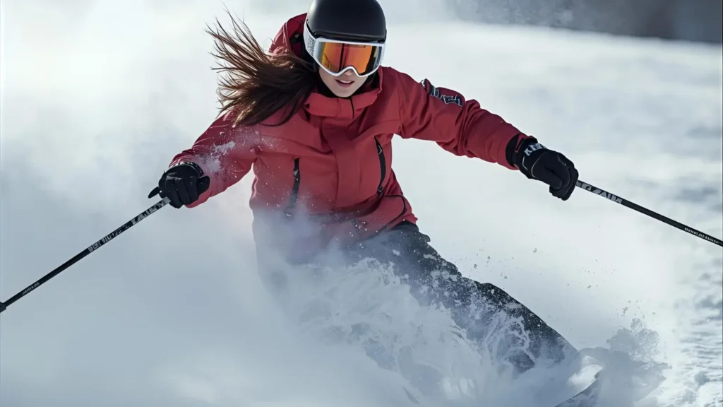 Girl Power Snowboarding Captions