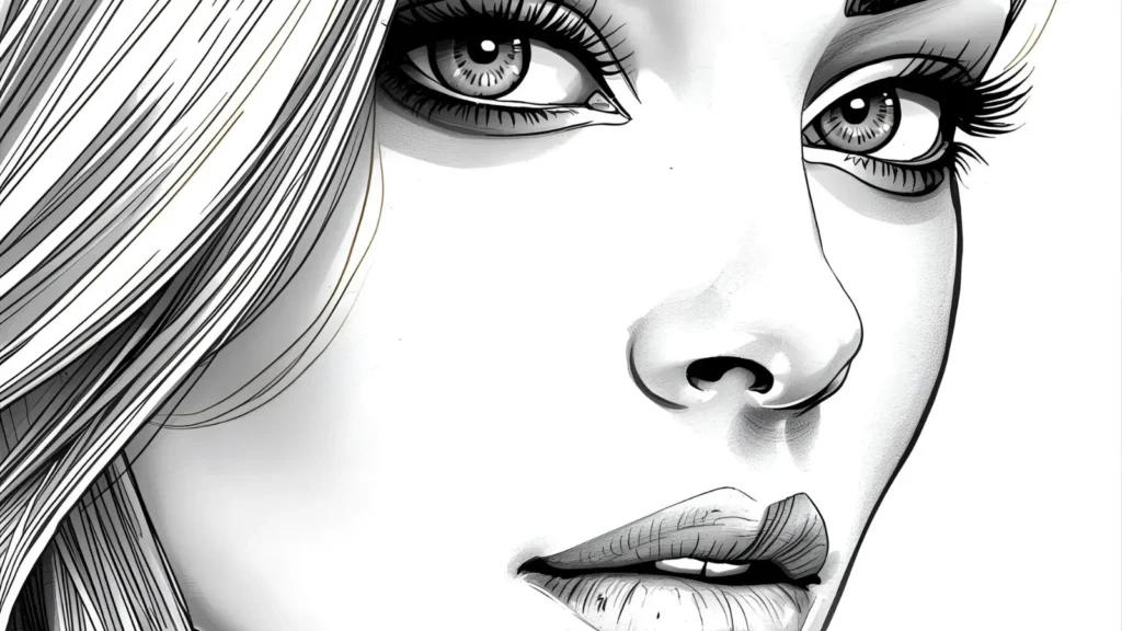 Goku Serious Face Coloring Pages