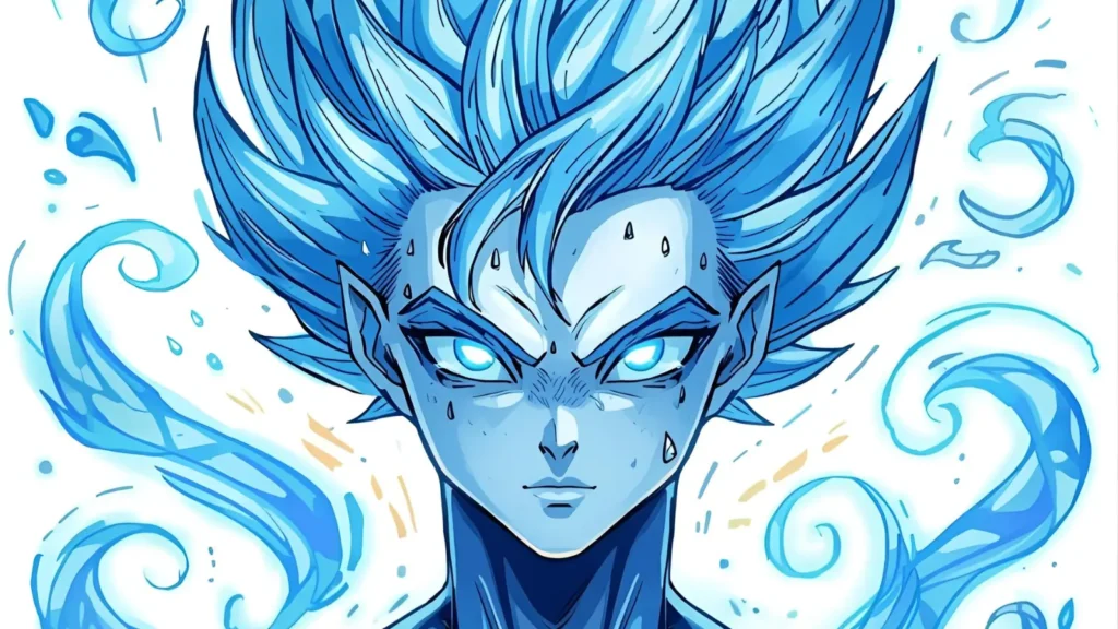 Goku Super Saiyan Blue Coloring Pages
