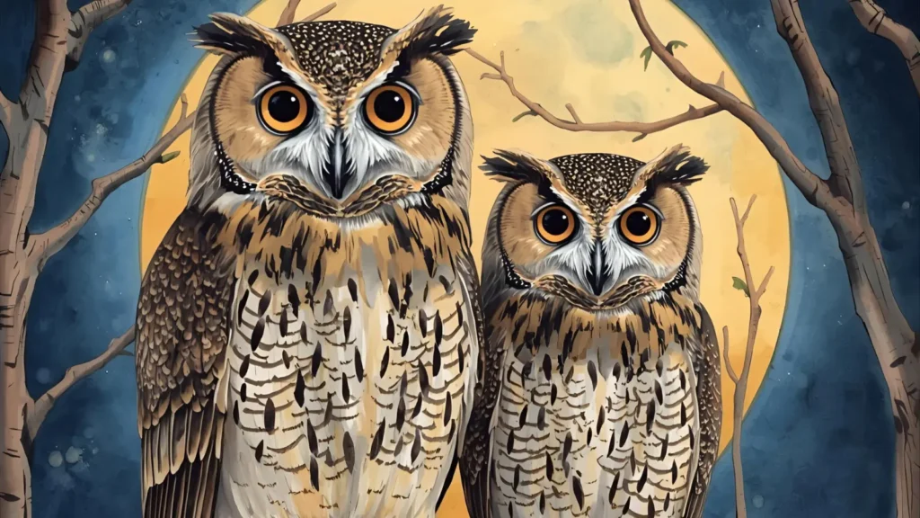 Halloween Owl Coloring Pages