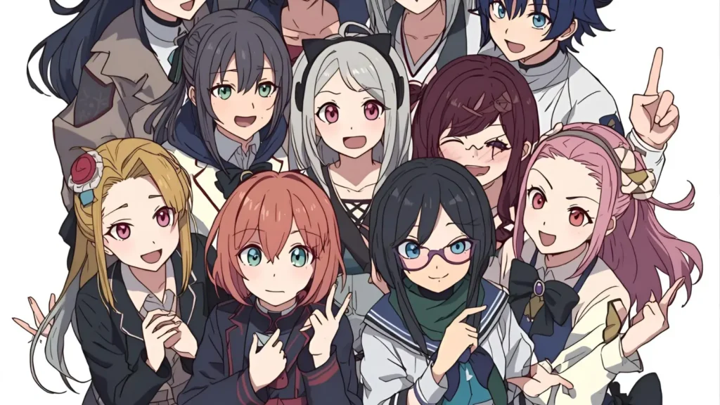 Hashira Group Coloring Pages