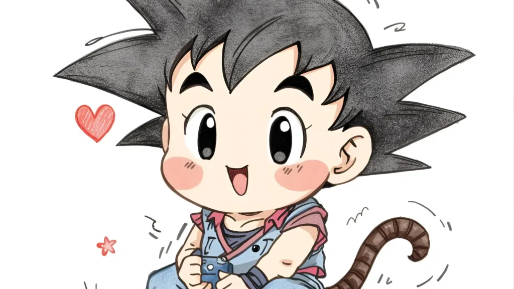 Kid Goku Coloring Pages