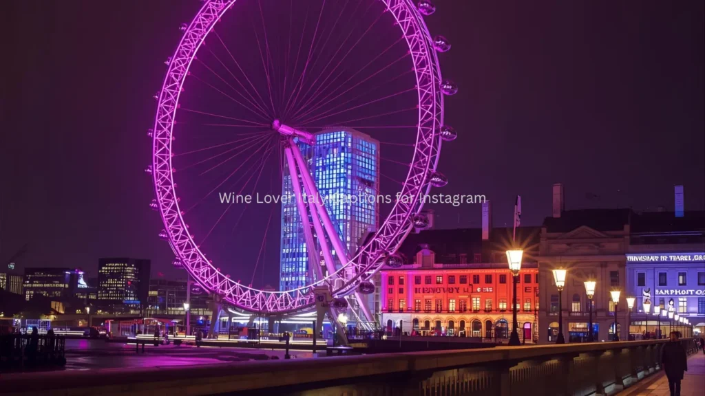 Neon dreams meet Victorian charm. ๐
City lights, flirty nights. ๐
The London Eye sparkles for me tonight. ๐ก
Dancing through Soho till sunrise. ๐ซ
Lights so bright, hearts so full. โค๏ธ
Cheers to nightcaps and new adventures. ๐ธ
When London glows, the world pauses. ๐
Stars hide behind skyscrapers tonight. ๐
Big Benโs midnight magic. ๐
Streetlights and stilettos. ๐
Every pub has a story, every street a melody. ๐ถ
The city sleeps โ I donโt. ๐ฆ
London nights, timeless delights. ๐
Where the skyline never goes dark. ๐