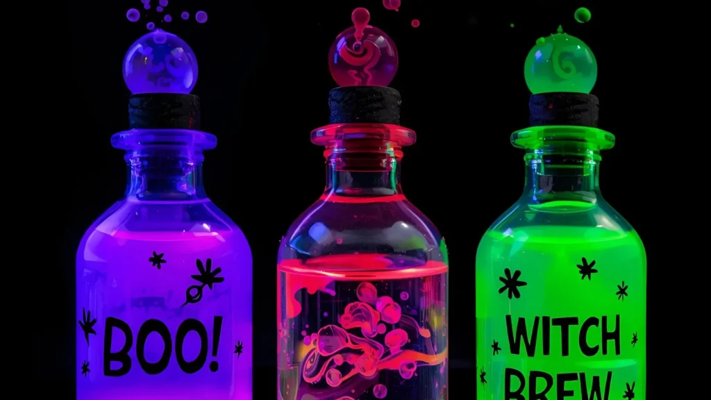 Magic Potion Bottle Coloring Pages