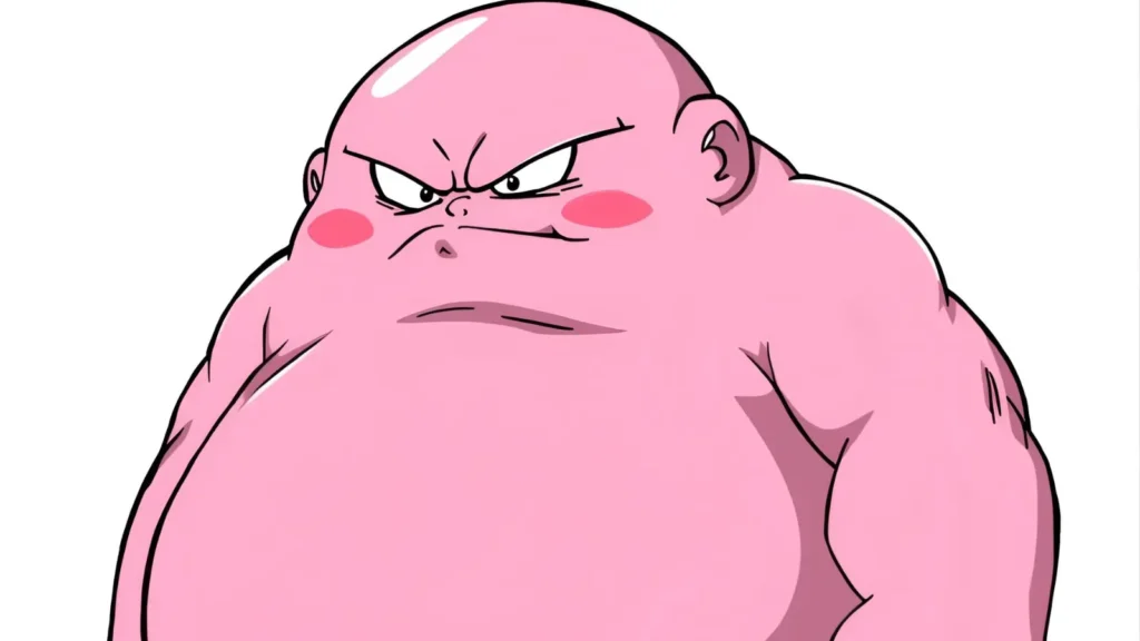 Majin Buu Funny Coloring Pages