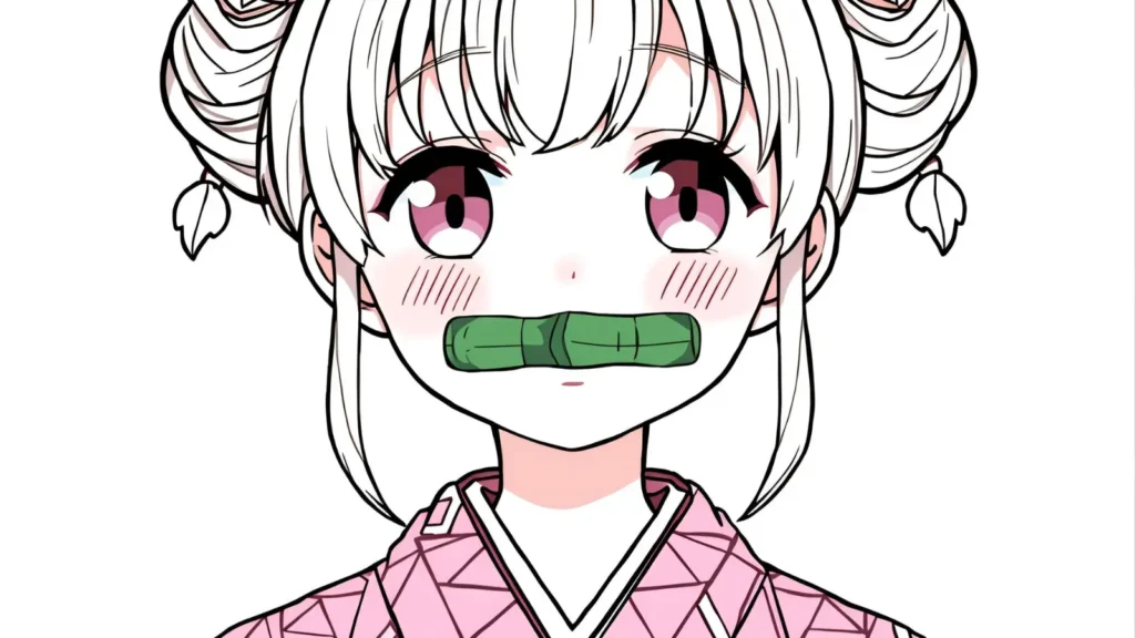 Nezuko Kamado Coloring Pages