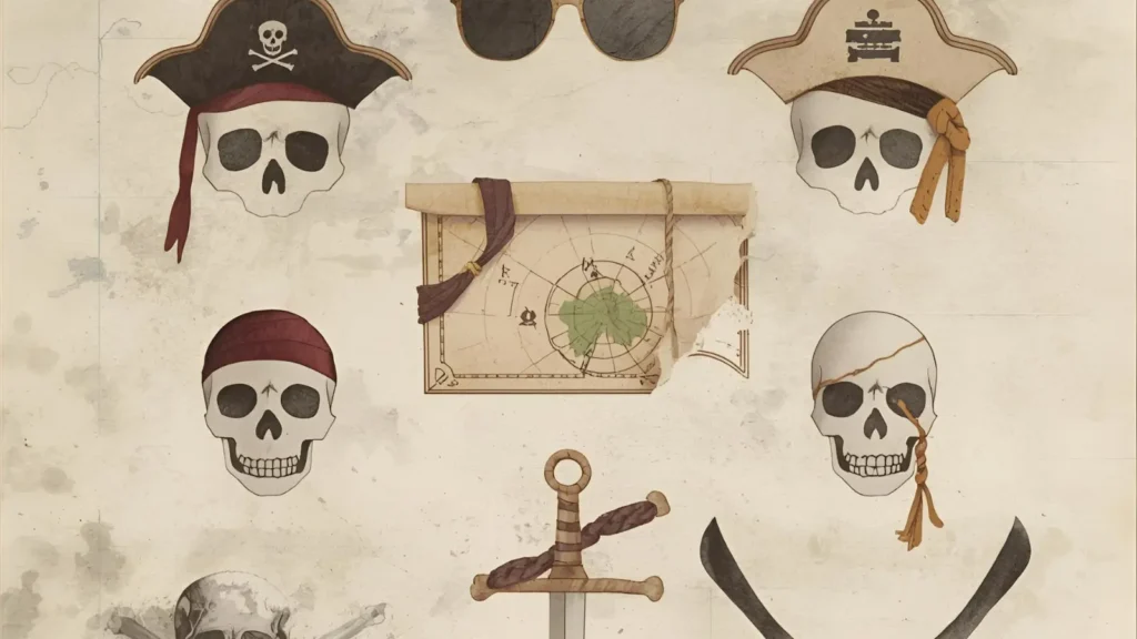 Pirate Cat Coloring Pages