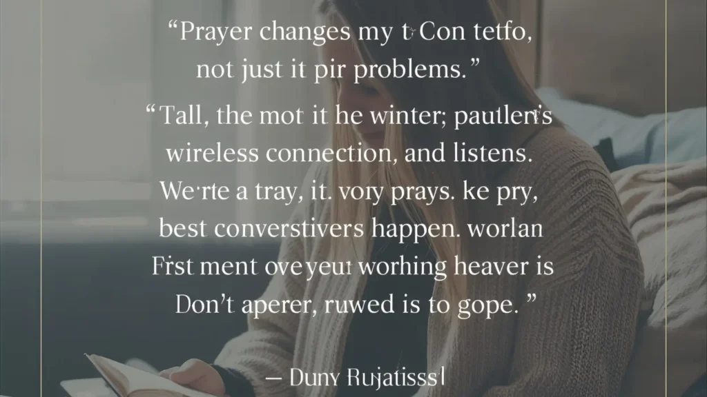 Prayer-Inspired Christian Captions