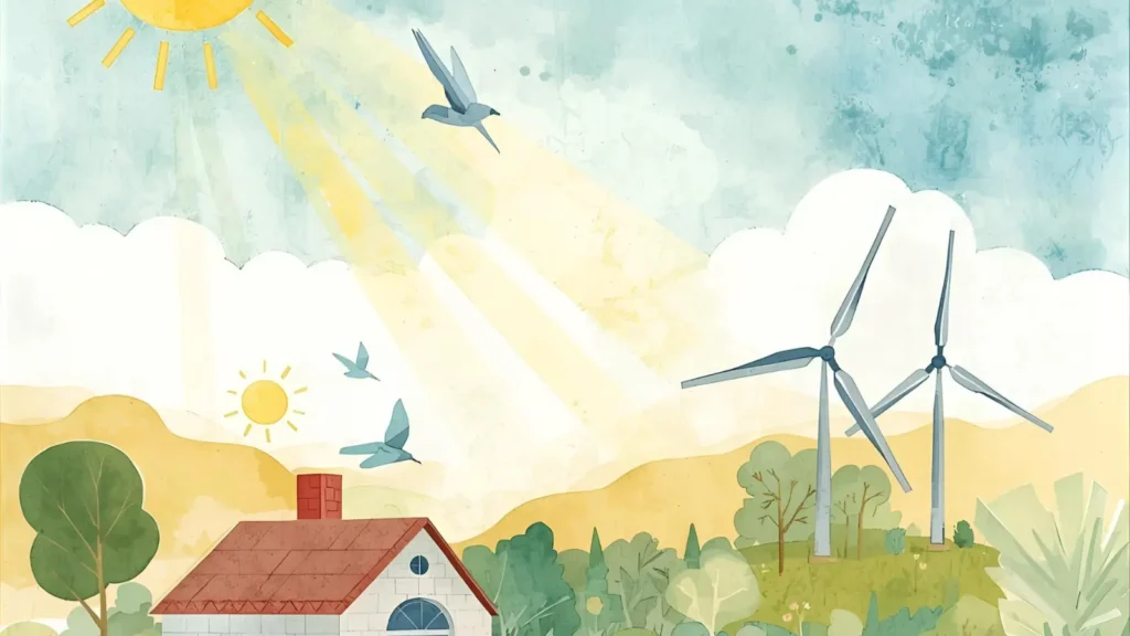 Renewable Energy Coloring Pages